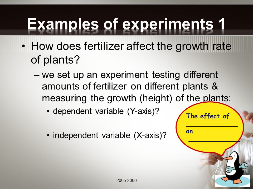 How does fertilizer affect the growth rate of plants.