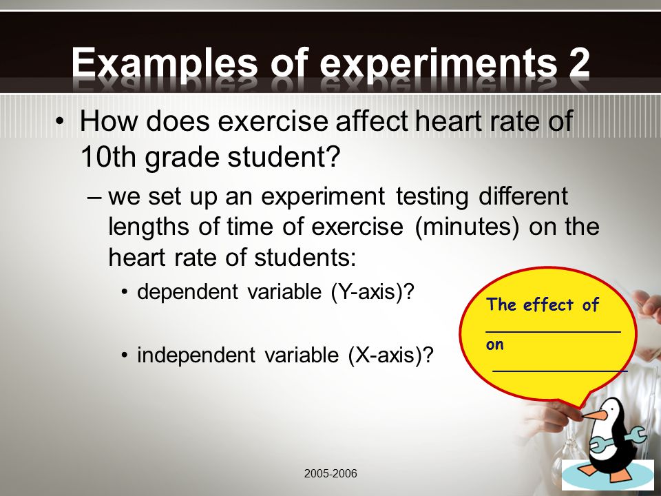 How does exercise affect heart rate of 10th grade student.