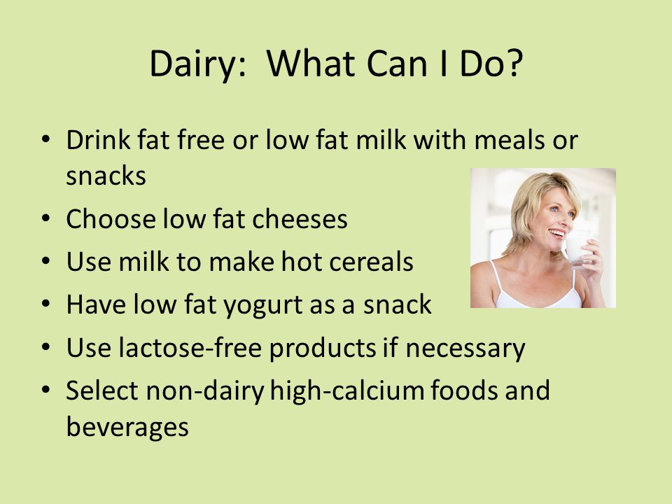 Dairy: What Can I Do.