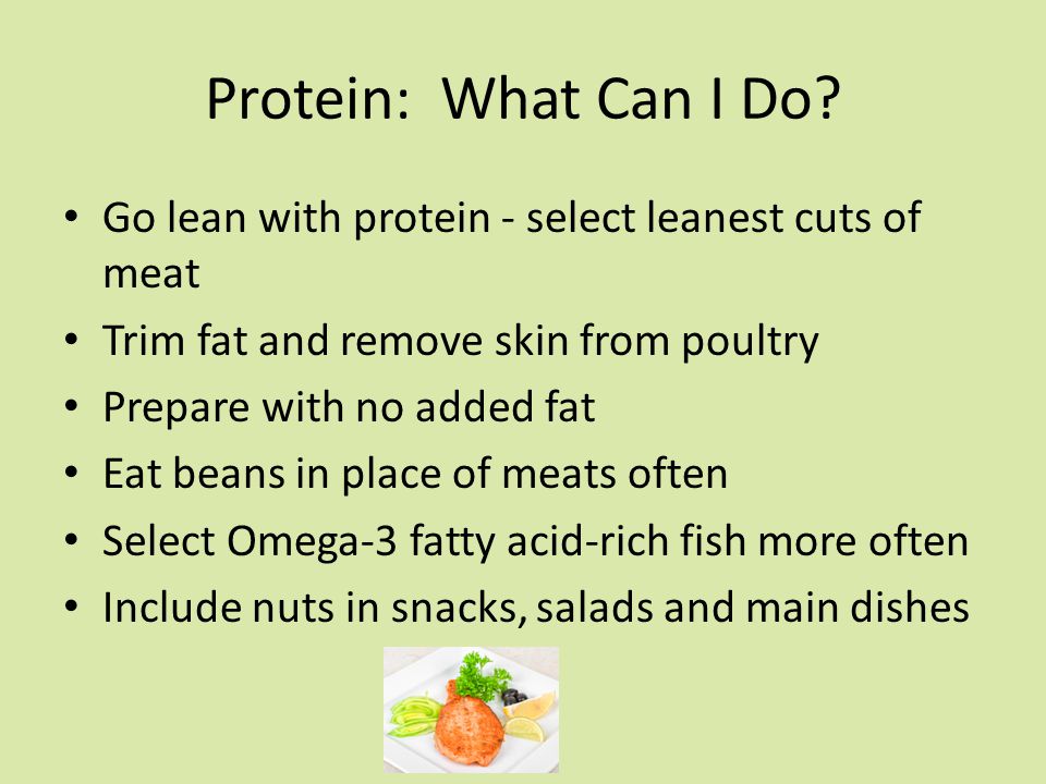 Protein: What Can I Do.