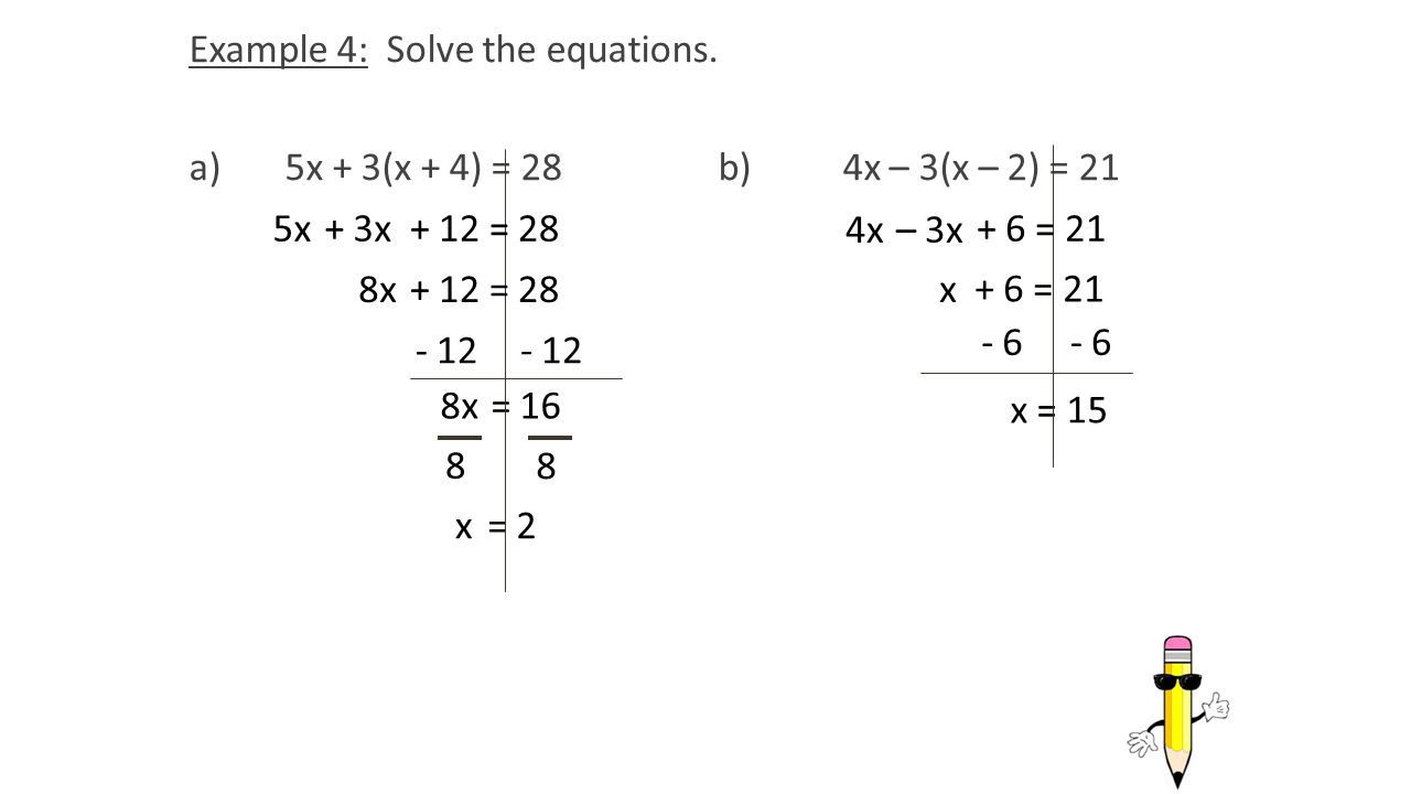 Examples Of Multi Step Equations Jennarocca How To Do Equations Step By Multi