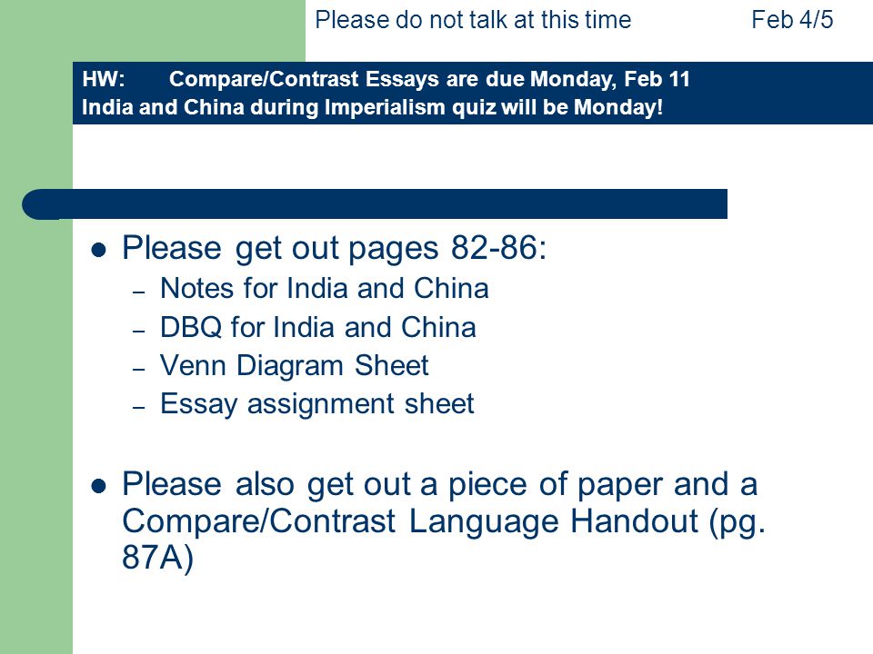 dbq essay format