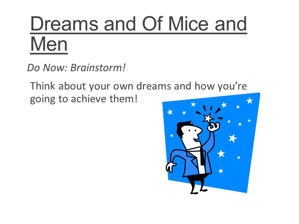 Of mice and men the american dream essay