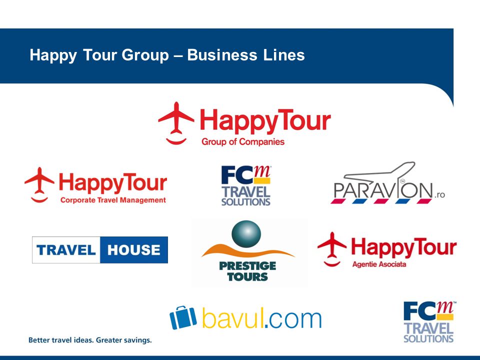 Happy Tour Group – Business Lines