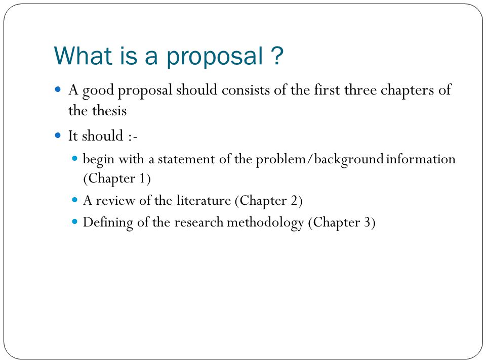 How To Write A Dissertation Research Proposal