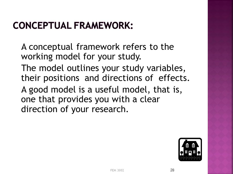 Conceptual framework samples in thesis