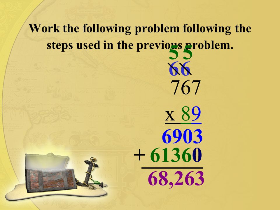 Work the following problem following the steps used in the previous problem.
