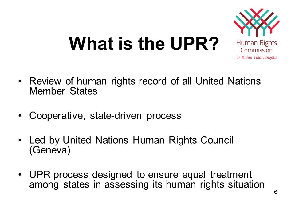 What is the UPR.