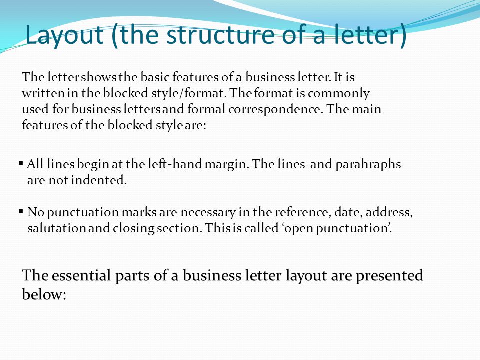 Business Plan Introduction Letter