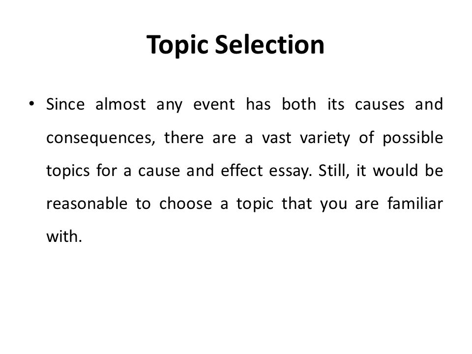 Any Topic Essay