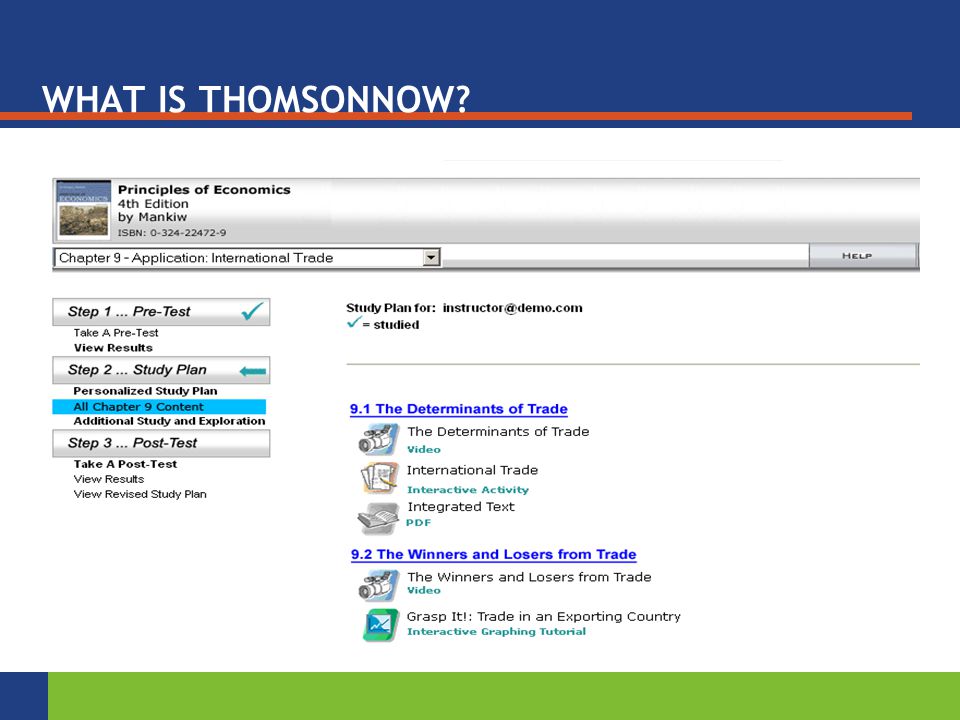 WHAT IS THOMSONNOW