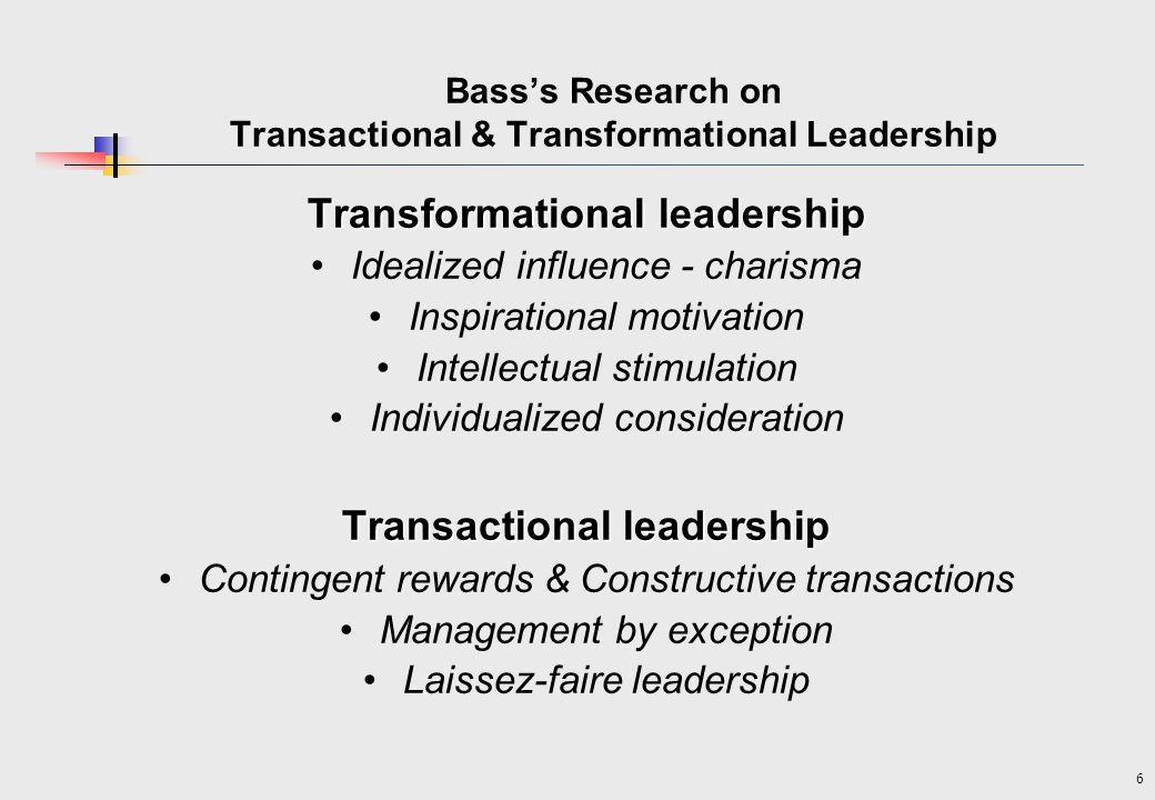 transformational vs transactional leadership essay This free management essay on essay: transformational and transactional theories is perfect for management students to use as an example. transformational vs transactional leadership essay This free management essay on essay: transformational and transactional theories is perfect for management students to use as an example.