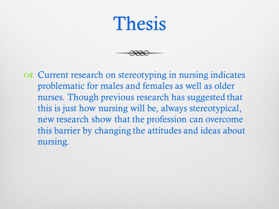 thesis about nursing research thesis about nursing research