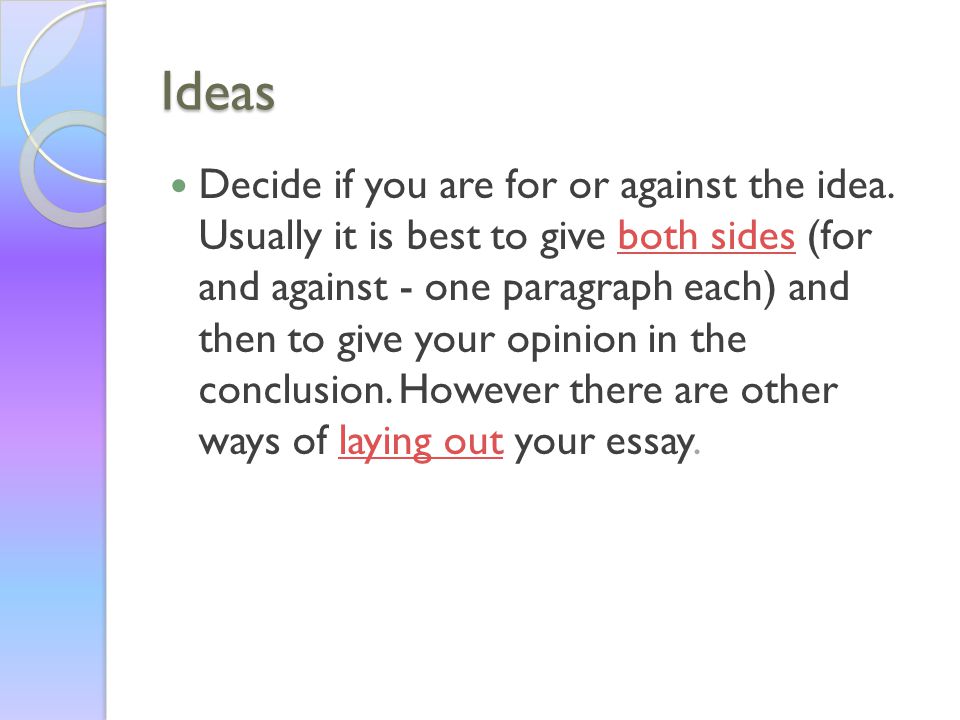 Vocabulary For Essay Writing