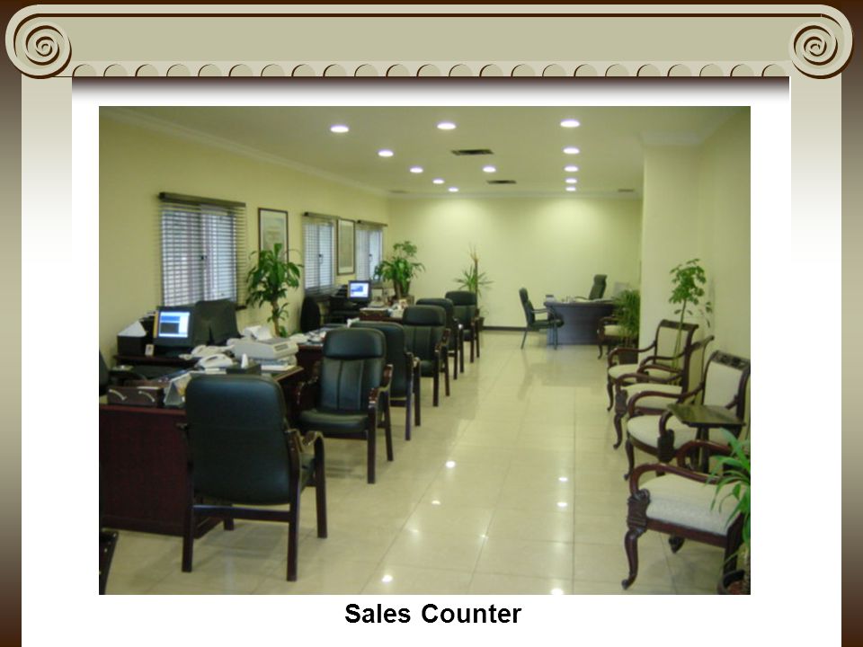 Sales Counter