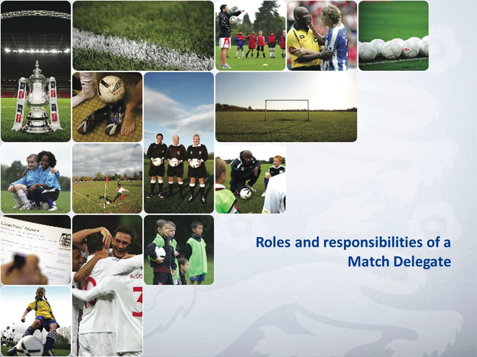 Roles and responsibilities of a Match Delegate