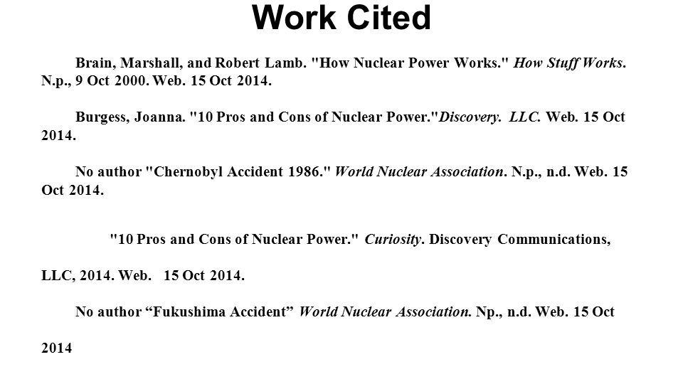 nuclear energy ryan brandon and brenna nuclear energy the energy how stuff works nuclear power