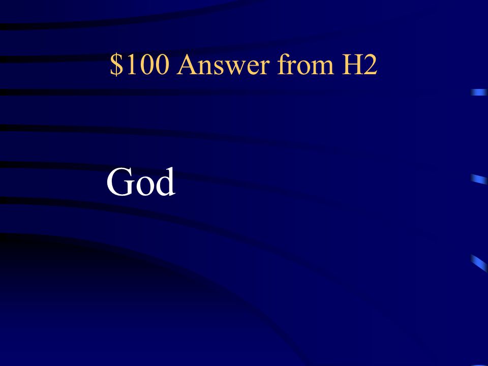$100 Question from H2 Like us, Muslims seek ______.