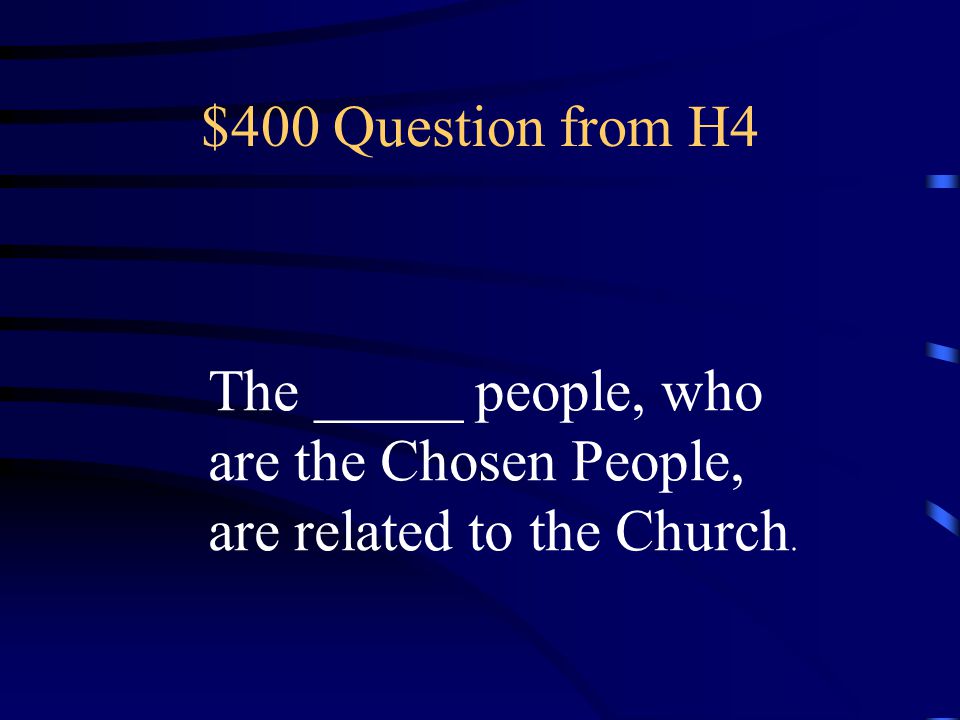$300 Answer from H4 David