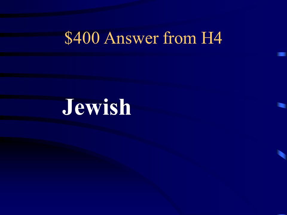 $400 Question from H4 The _____ people, who are the Chosen People, are related to the Church.