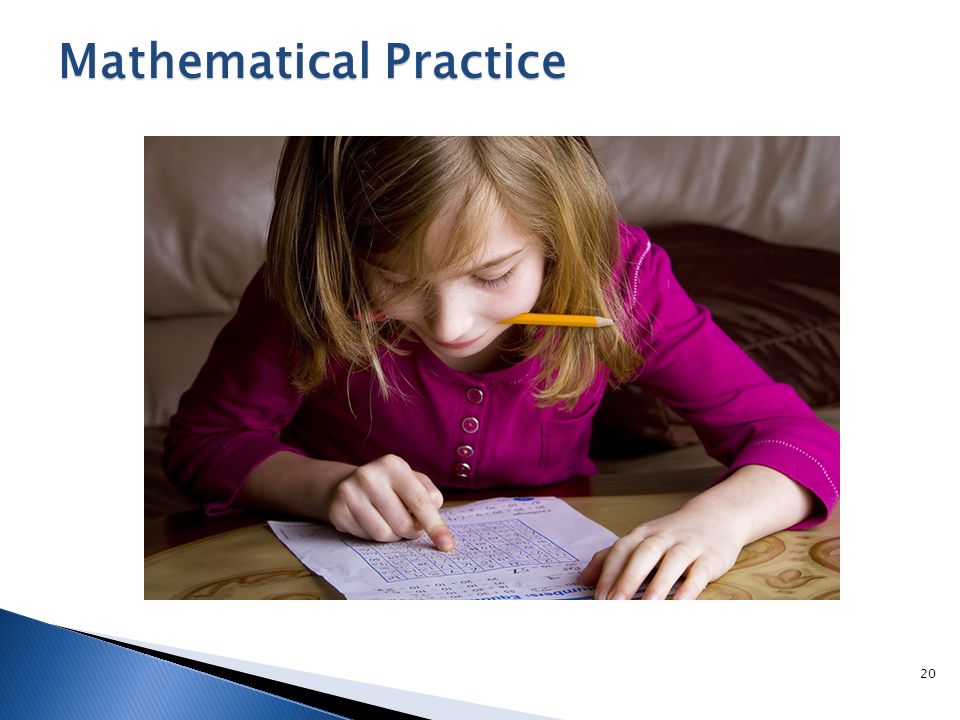 Mathematical Practice 20