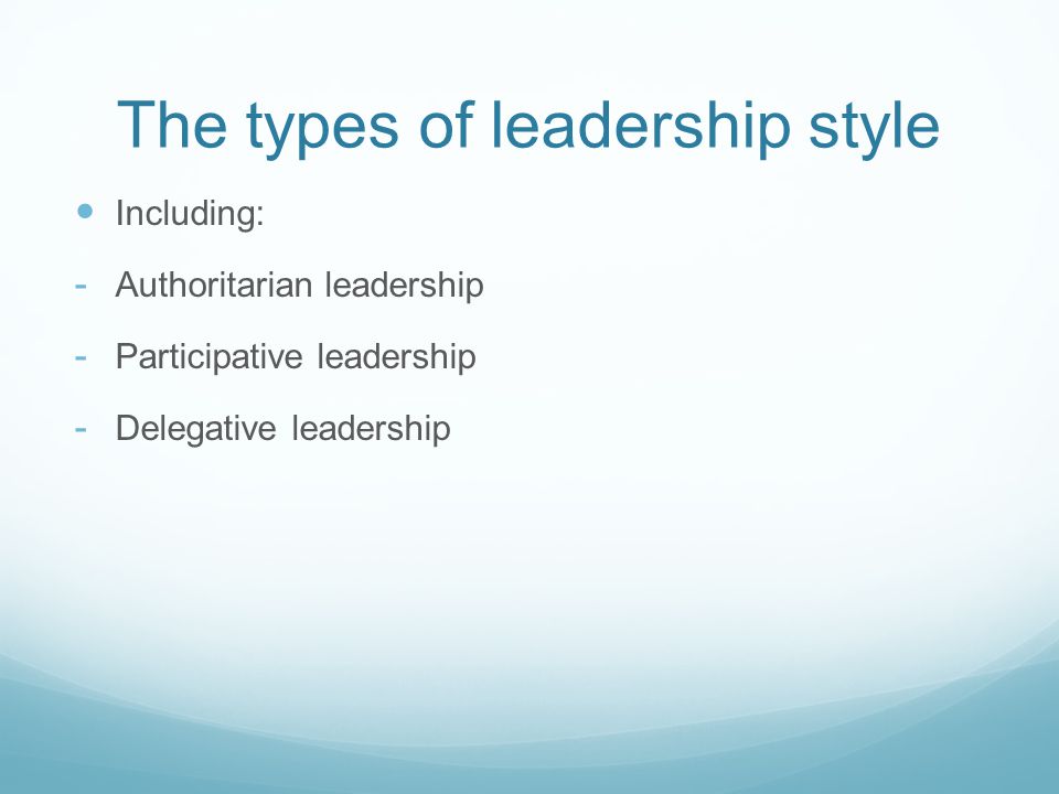 Leadership styles case studies free