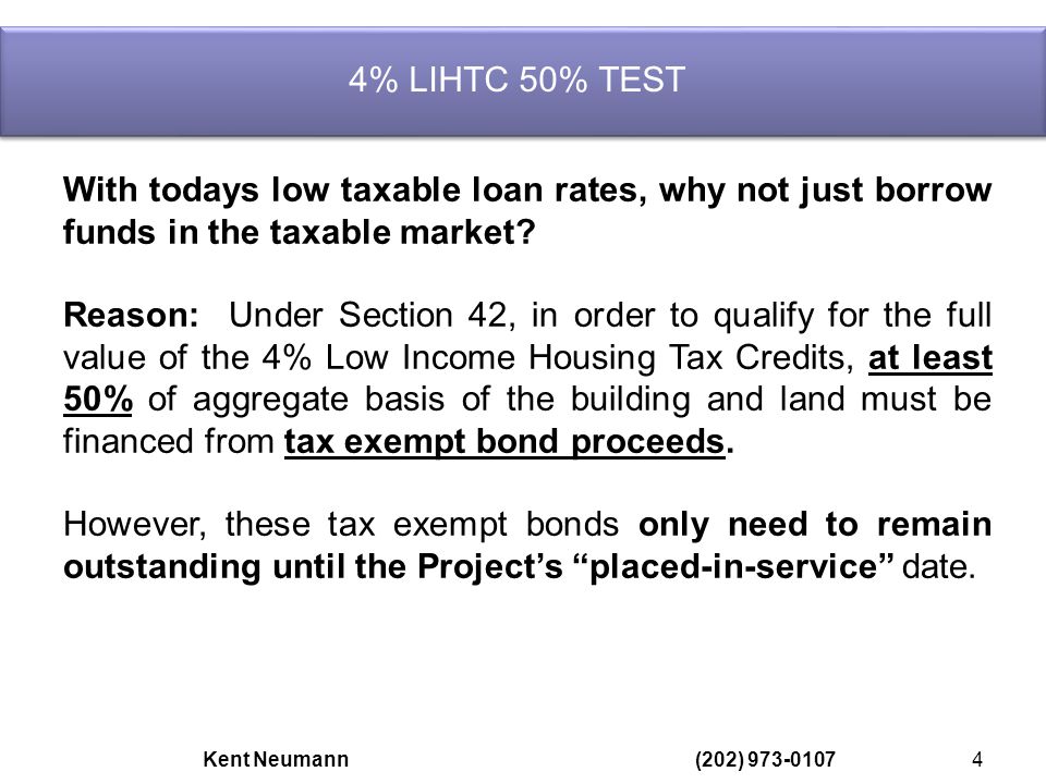 With todays low taxable loan rates, why not just borrow funds in the taxable market.
