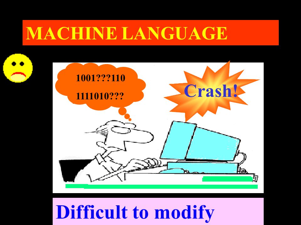 Difficult to modify MACHINE LANGUAGE Crash!