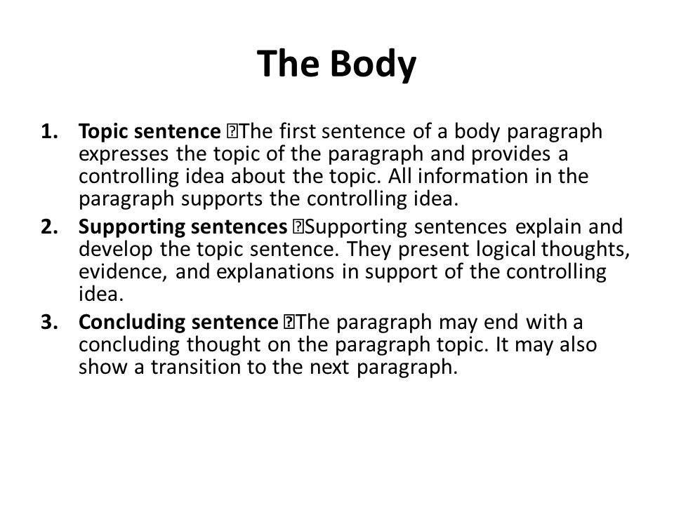 controlling idea essay format controlling idea essay format