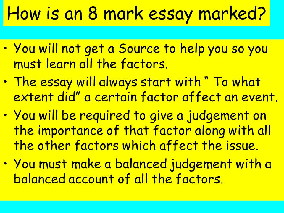 History Essay Help