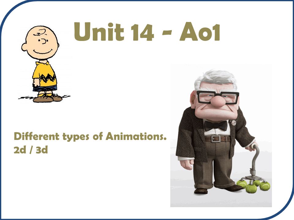 different types of animation