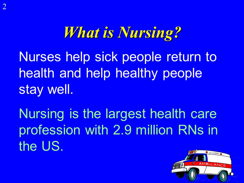 Nursing: What’s It All About 1