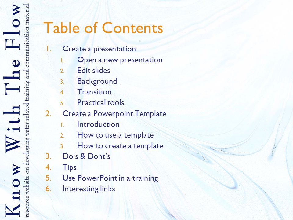 ms powerpoint tips and explanation. table of contents 1.create a ms powerpoint tips and explanation. table of contents 1.create a, Powerpoint templates