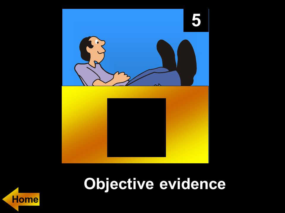 5 Objective evidence