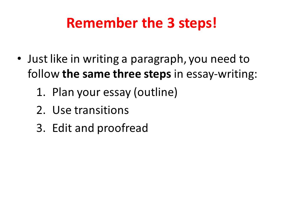 transitions for essay