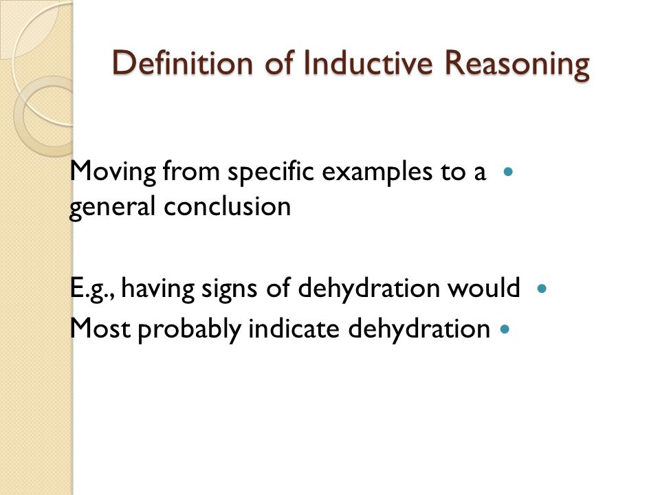 Critical Thinking Examples In Nursing