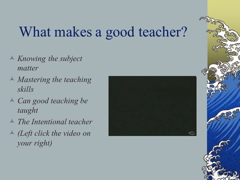 psychology teacher