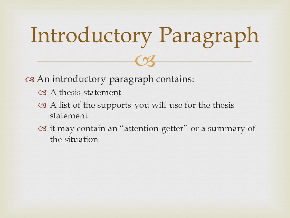 introductory paragraph with thesis Exercise: read the following sample introduction and underline the thesis twice and circle the bridge intro paragraph worksheets. introductory paragraph with thesis Exercise: read the following sample introduction and underline the thesis twice and circle the bridge intro paragraph worksheets.