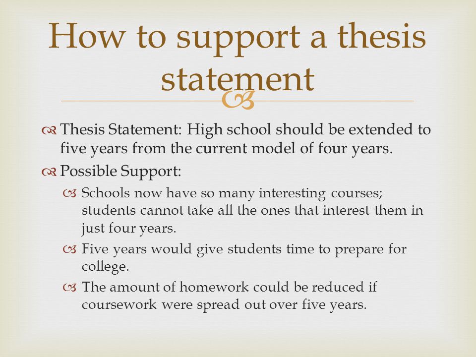 Thesis Statement In Introduction