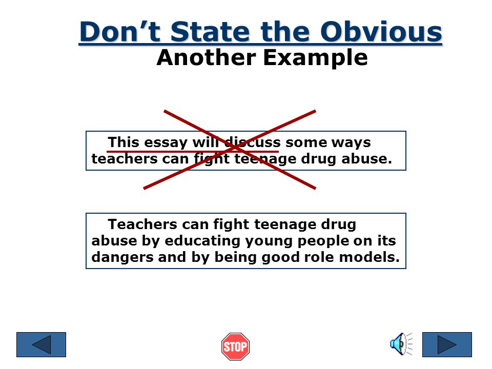 Good Thesis Statement Examples For Essays