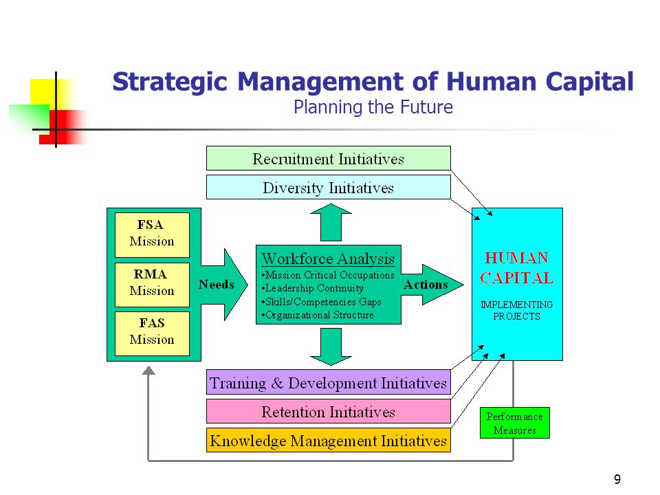 9 Strategic Management of Human Capital Planning the Future