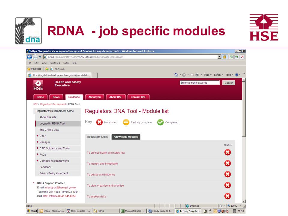 RDNA - job specific modules