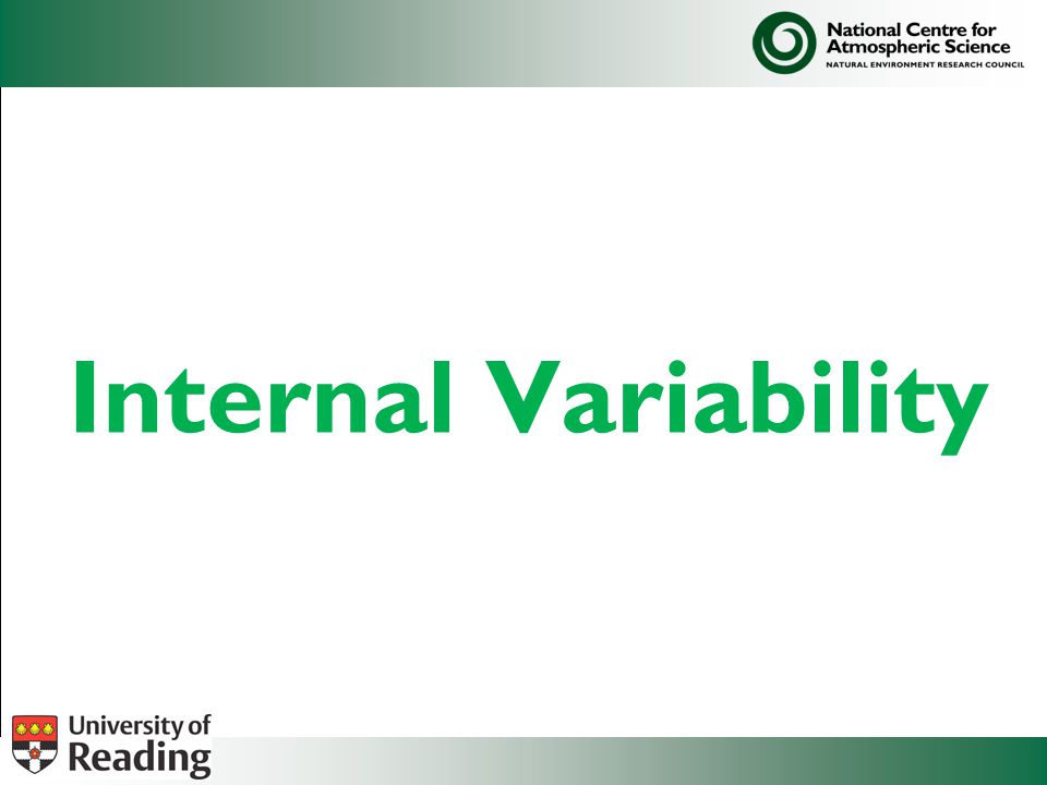 Internal Variability