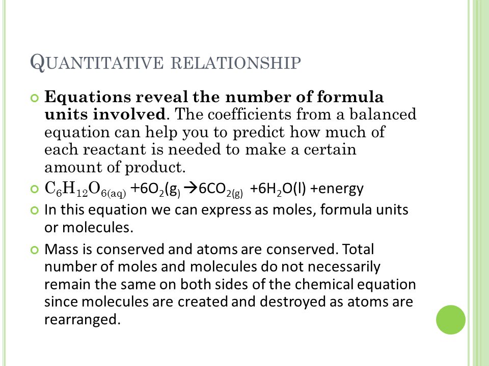Coefficient In A Chemical Equation Express Jennarocca C Hemical E Quations Chapter 9 Reactions A Chemical