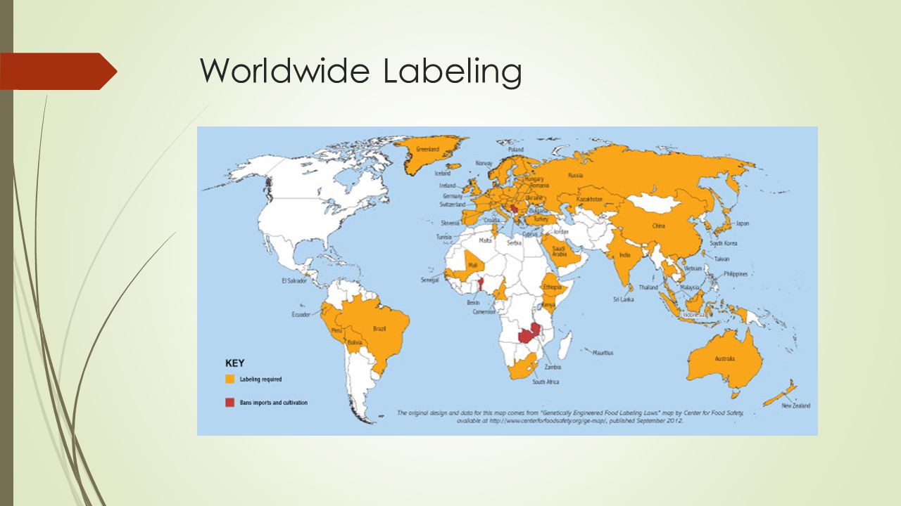Worldwide Labeling