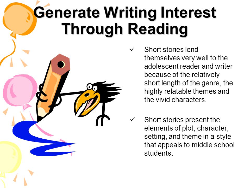 Short Story Writing Assignment