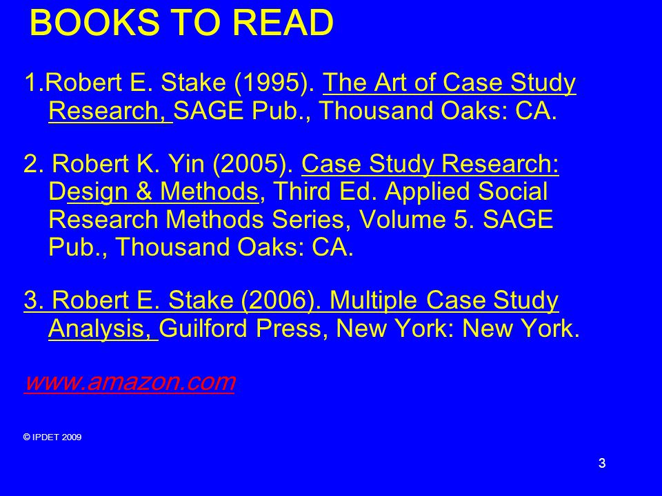 Robert k yin case study research