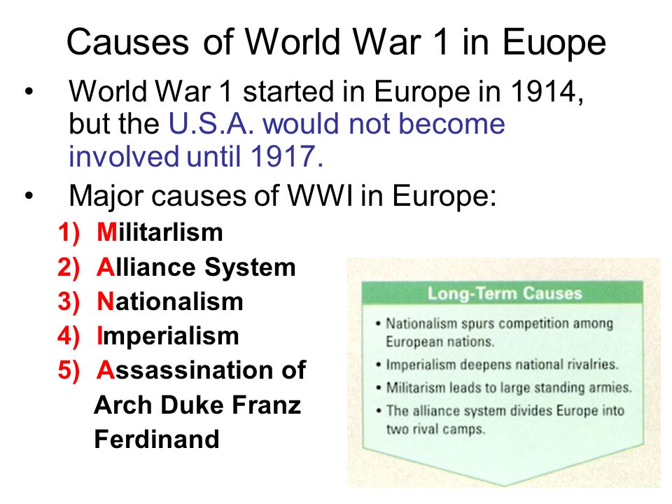 discuss causes world war were major long term causes war discuss causes world war were major long term causes war