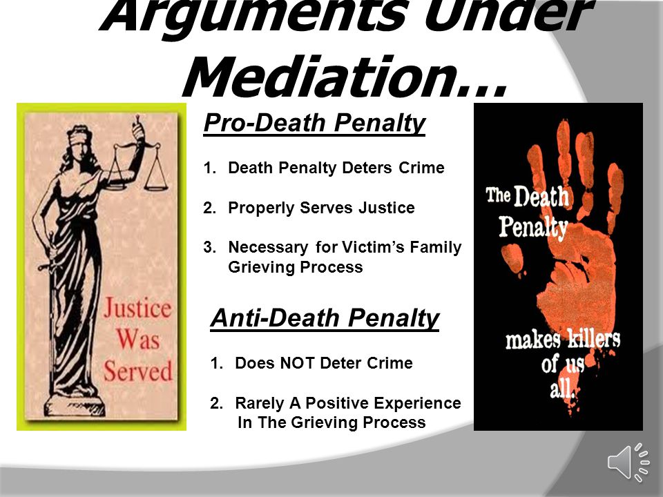 Essay For The Death Penalty