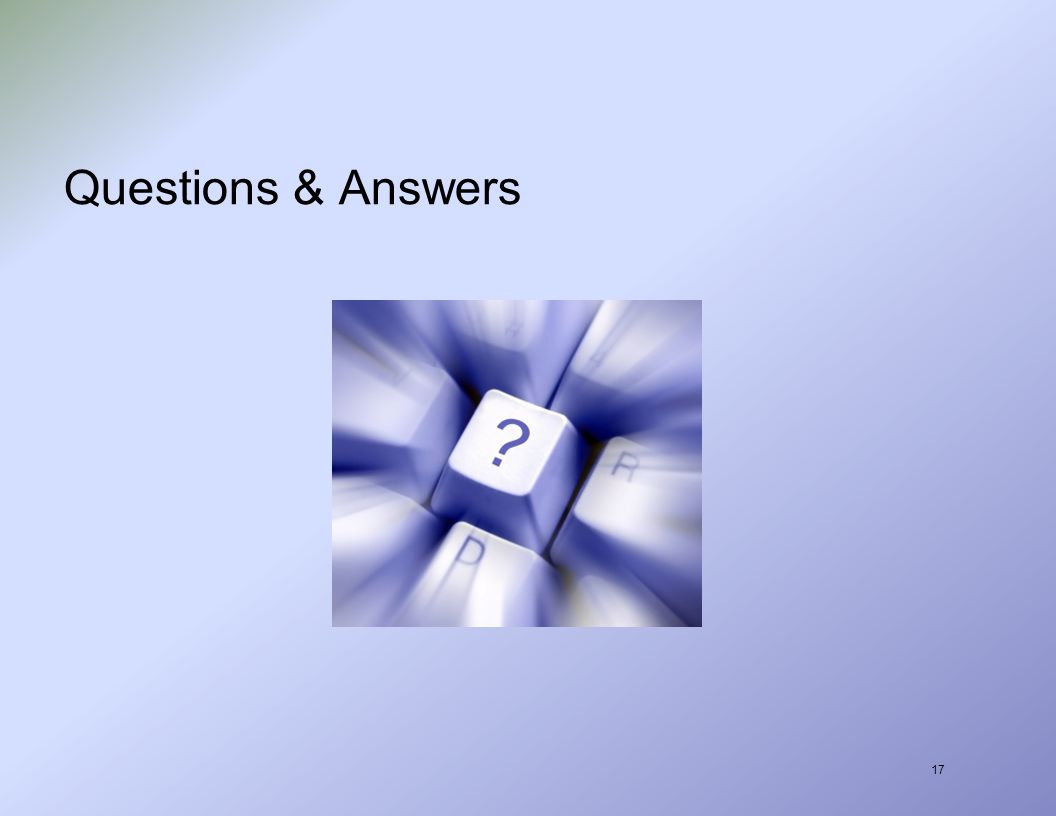17 Questions & Answers